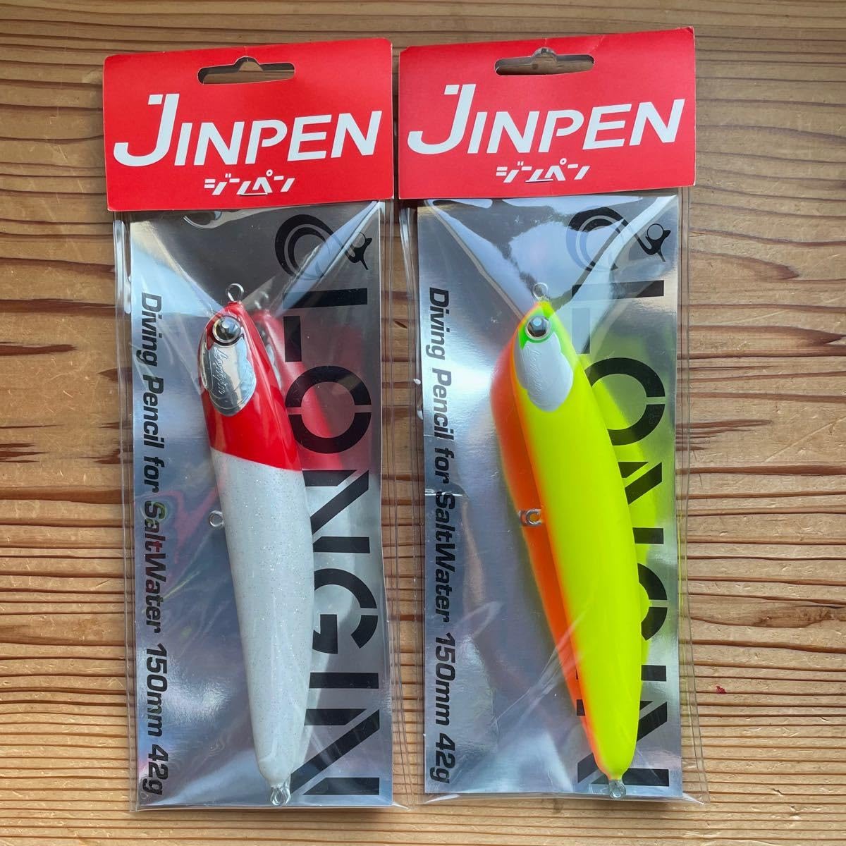 JINPEN LONGIN ダイビングペンシル 150mm 42g ロンジン ジンペン 150mm/42g 【シーバスルアー専門店 キング